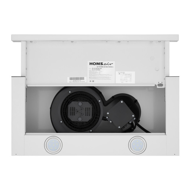 Кухонная вытяжка HOMSair FLAT 60 Glass белый Кухонная вытяжка HOMSair FLAT 60 Glass белый