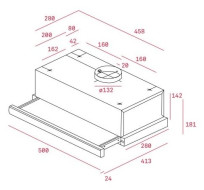 Встраиваемая вытяжка TEKA WISH Easy TL1 52 IX (40474400) Встраиваемая вытяжка TEKA WISH Easy TL1 52 IX (40474400)