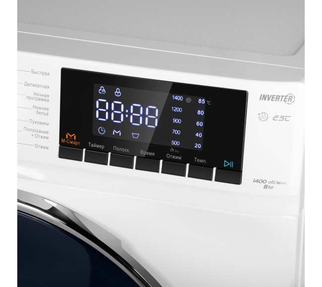 Стиральная машина Maunfeld MFWM148WH02 Стиральная машина Maunfeld MFWM148WH02