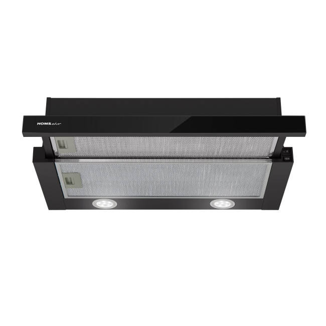 Кухонная вытяжка HOMSair FLAT 60 Glass черный Кухонная вытяжка HOMSair FLAT 60 Glass черный