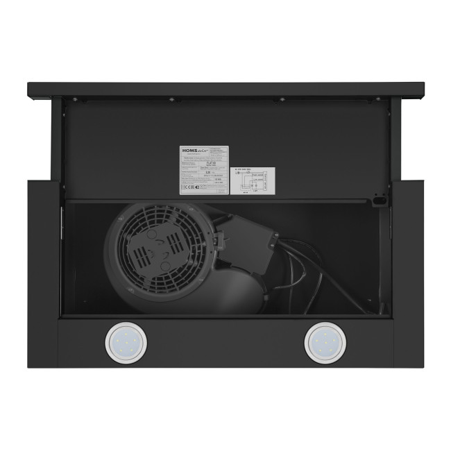 Кухонная вытяжка HOMSair FLAT 60 Glass черный Кухонная вытяжка HOMSair FLAT 60 Glass черный