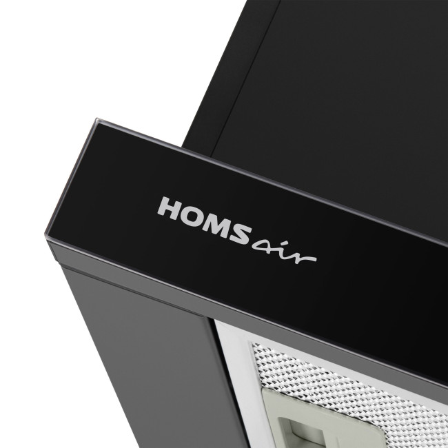 Кухонная вытяжка HOMSair FLAT 60 Glass черный Кухонная вытяжка HOMSair FLAT 60 Glass черный