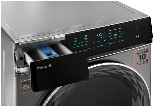 Стиральная машина Weissgauff WM 879 Diamond Inverter Steam