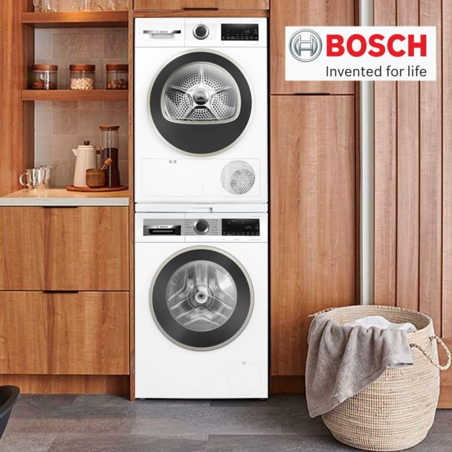 Комплект стиральная и сушильная машина Bosch WGA24400ME + WQG14200ME + WTZ 20410
