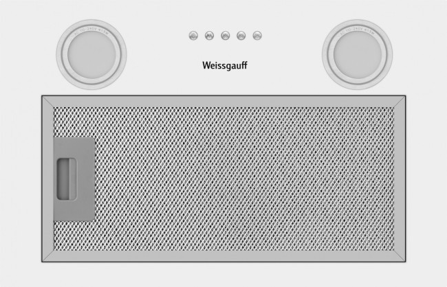 Встраиваемая вытяжка Weissgauff Box 452 WH