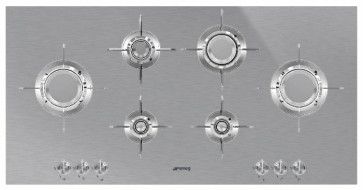 Газовая варочная панель smeg PXL6106