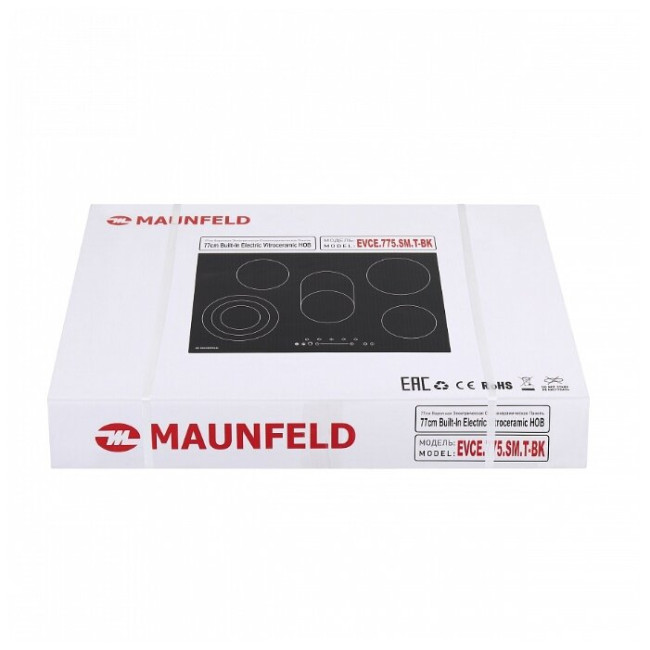 Электрическая варочная панель MAUNFELD EVCE.775.SM.T-BK