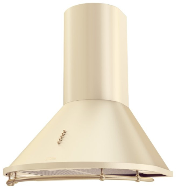 Каминная вытяжка Krona Nikol PB 600 ivory/bronze