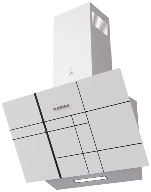 Вытяжка LEX MOZA 600 R1 WHITE Вытяжка LEX MOZA 600 R1 WHITE