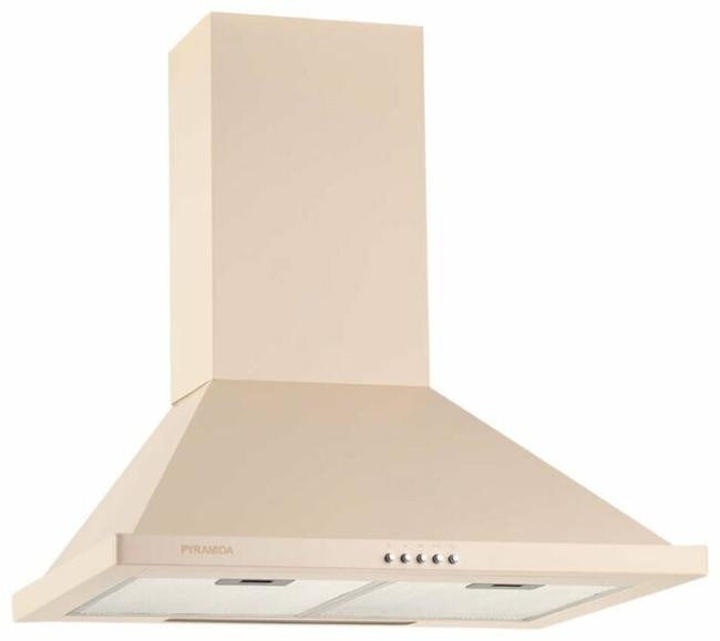 Каминная вытяжка PYRAMIDA KH (1000) 50 IVORY