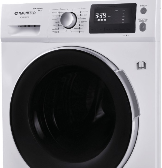 Стиральная машина с сушкой MAUNFELD MFWM1586WHS