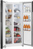 Холодильник WEISSGAUFF WSBS 500 Inverter NoFrost White Rock Glass