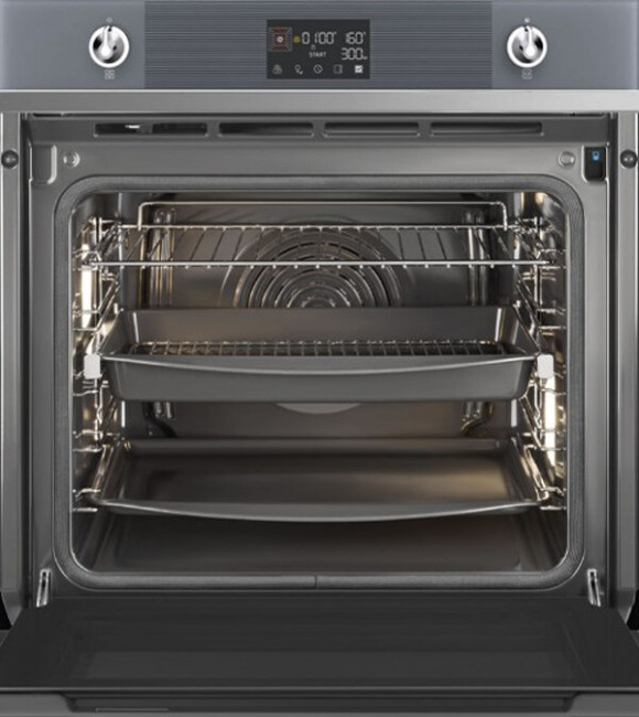 Встраиваемый электрический духовой шкаф Smeg SOP6102S2PS