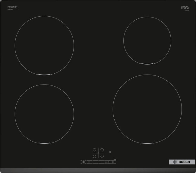 Встраиваемая индукционная варочная панель Bosch PIE631BB5E Встраиваемая индукционная варочная панель Bosch PIE631BB5E
