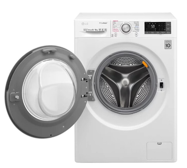 Стиральная машина с сушкой LG F-4J7FH1W