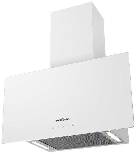 Каминная вытяжка Krona Clementina 600 white s