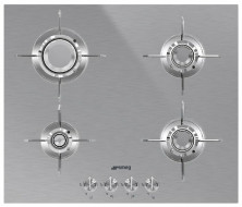 Газовая варочная панель smeg PXL664