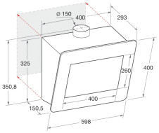 Каминная вытяжка Ariston HHVP 6.6F LM K Каминная вытяжка Ariston HHVP 6.6F LM K