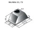 Встраиваемая вытяжка Kuppersberg Inlinea 72 Black