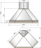 Вытяжка Elikor Форест 90П-650-П3Д КВ II М-650-90-354 бежевый/дуб неокр