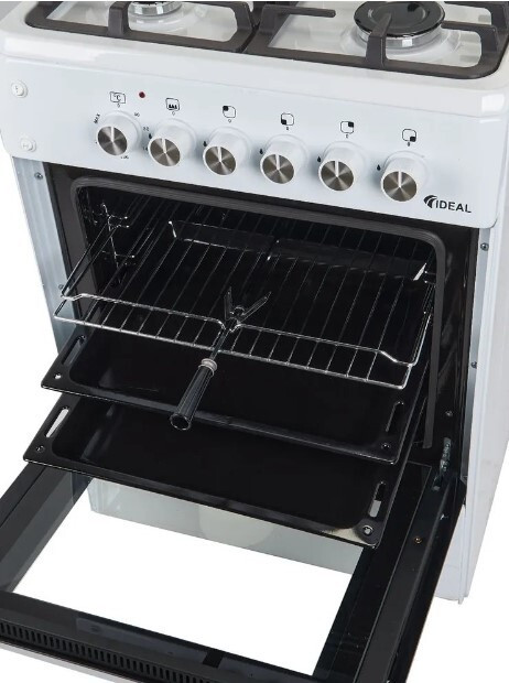 Комбинированная плита Ideal L280 ГК белый