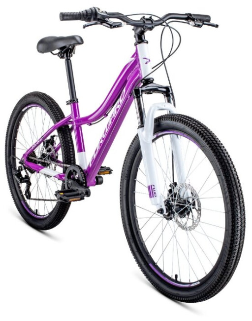 Подростковый горный (MTB) велосипед FORWARD Jade 24 2.0 disc (2020)