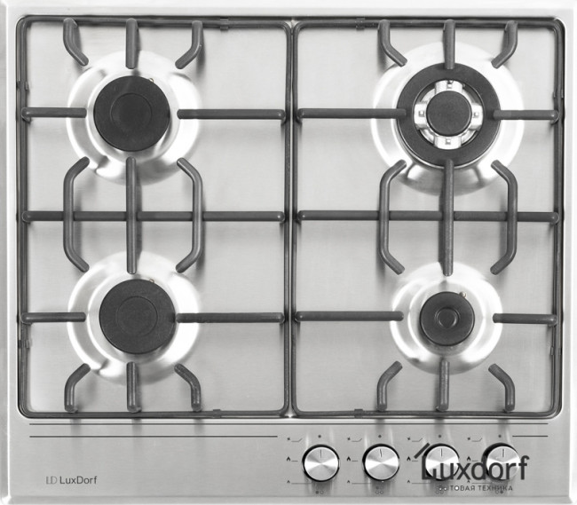 Газовая варочная панель Luxdorf H60V41M551 Газовая варочная панель Luxdorf H60V41M551