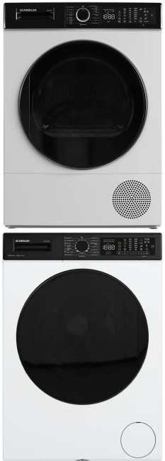 Комплект стиральная и сушильная машина SCANDILUX LM3T 12297 + DM93THP
