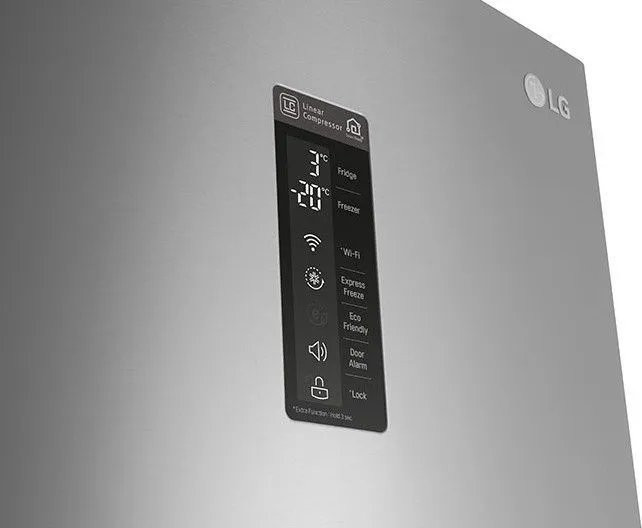 Холодильник LG GW-B449BMFZ серебристый