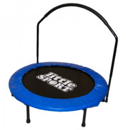 Каркасный батут LittleSport Детский с телескопической ручкой 102 см 102х102х22.5 см Каркасный батут LittleSport Детский с телескопической ручкой 102 см 102х102х22.5 см