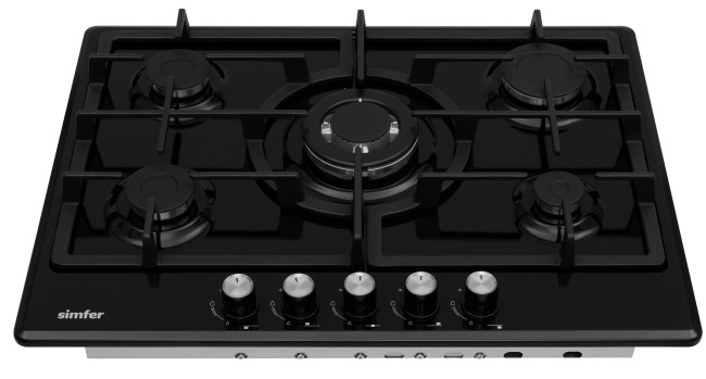 Встраиваемая газовая варочная панель Simfer H70W51B522