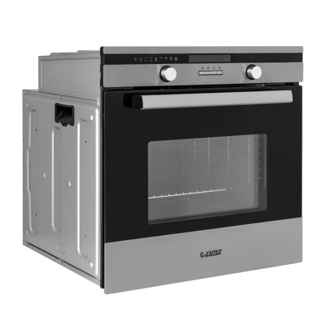 Встраиваемый электрический духовой шкаф Exiteq EXO-403 black/inox Встраиваемый электрический духовой шкаф Exiteq EXO-403 black/inox