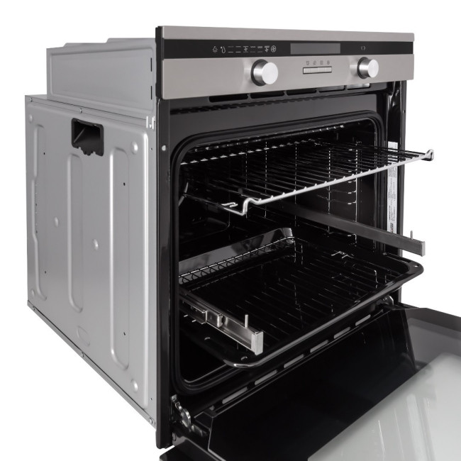 Встраиваемый электрический духовой шкаф Exiteq EXO-403 black/inox Встраиваемый электрический духовой шкаф Exiteq EXO-403 black/inox