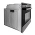 Встраиваемый электрический духовой шкаф Exiteq EXO-403 black/inox Встраиваемый электрический духовой шкаф Exiteq EXO-403 black/inox