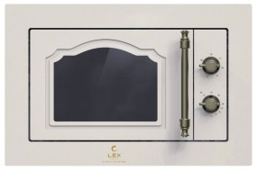 Микроволновая печь встраиваемая LEX BIMO 20.01 C IVORY LIGHT Микроволновая печь встраиваемая LEX BIMO 20.01 C IVORY LIGHT