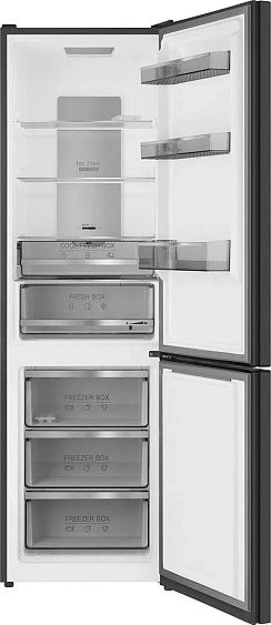Холодильник WEISSGAUFF WRK 2000 Total NoFrost Inverter Rock Glass