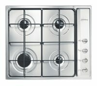 Газовая варочная панель smeg S64S Газовая варочная панель smeg S64S