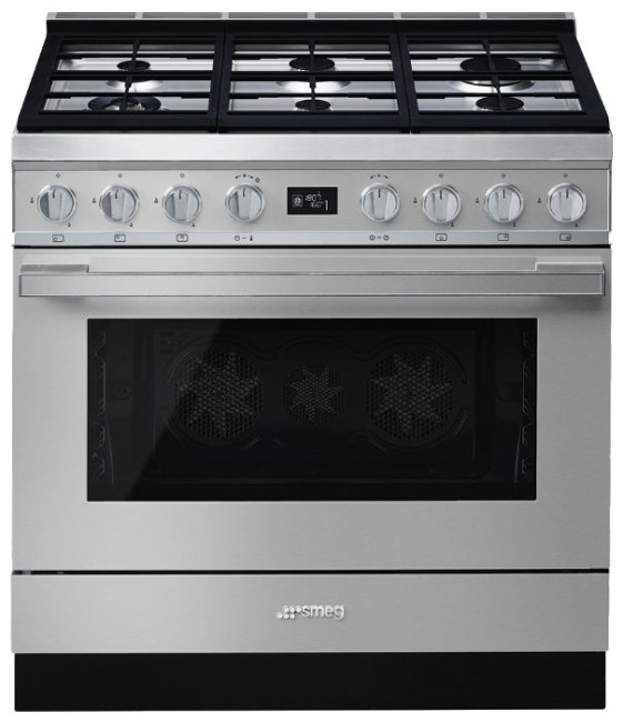 Комбинированная плита smeg CPF9GMX Комбинированная плита smeg CPF9GMX