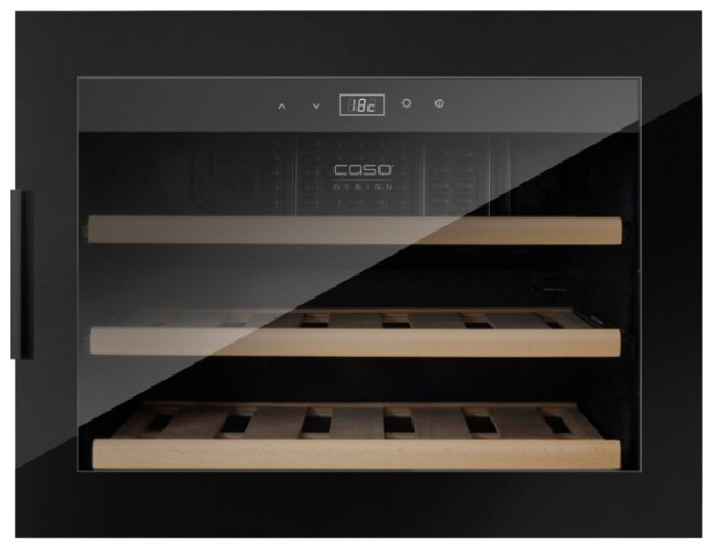 Встраиваемый винный шкаф Caso WineSafe 18 EB black