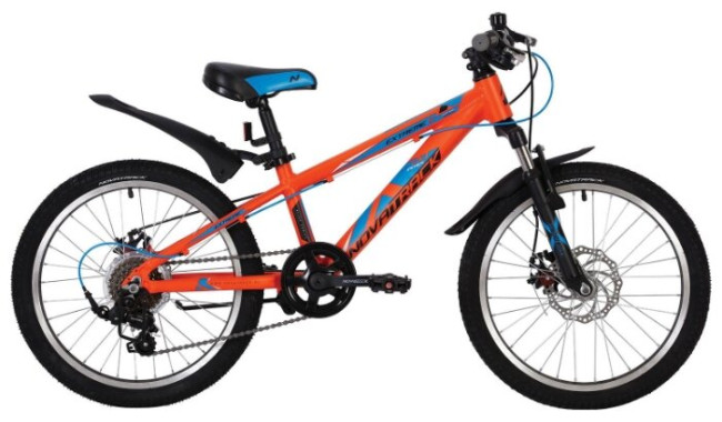 Подростковый горный (MTB) велосипед Novatrack Extreme 20 7 Disc (2020)