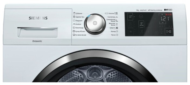 Сушильная машина Siemens WT47W561OE Сушильная машина Siemens WT47W561OE