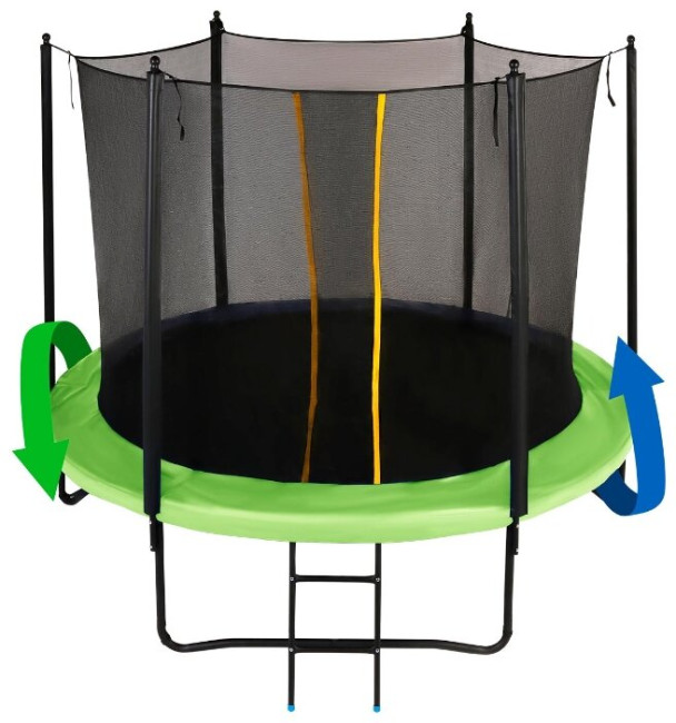 Каркасный батут SWOLLEN Classic Double 10 FT 305х305х253 см Каркасный батут SWOLLEN Classic Double 10 FT 305х305х253 см