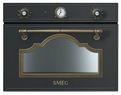 Микроволновая печь встраиваемая smeg SF4750MCAO Микроволновая печь встраиваемая smeg SF4750MCAO
