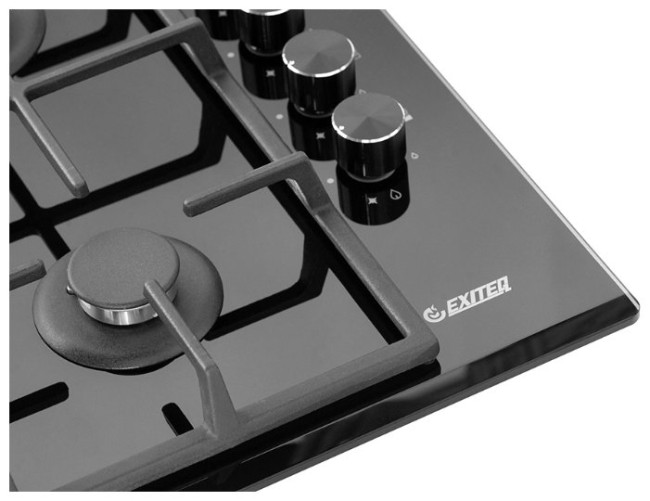 Газовая варочная панель EXITEQ PL 640 SGB(B)-E Газовая варочная панель EXITEQ PL 640 SGB(B)-E