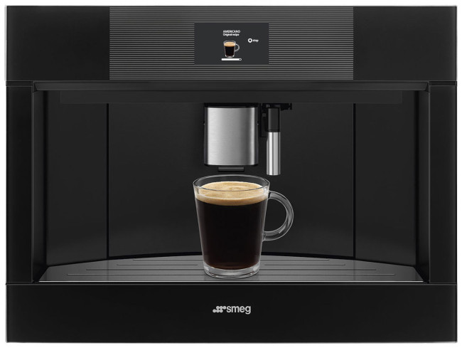 Встраиваемая автоматическая кофемашина Smeg CMS4104B3RU Встраиваемая автоматическая кофемашина Smeg CMS4104B3RU