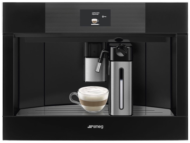 Встраиваемая автоматическая кофемашина Smeg CMS4104B3RU Встраиваемая автоматическая кофемашина Smeg CMS4104B3RU