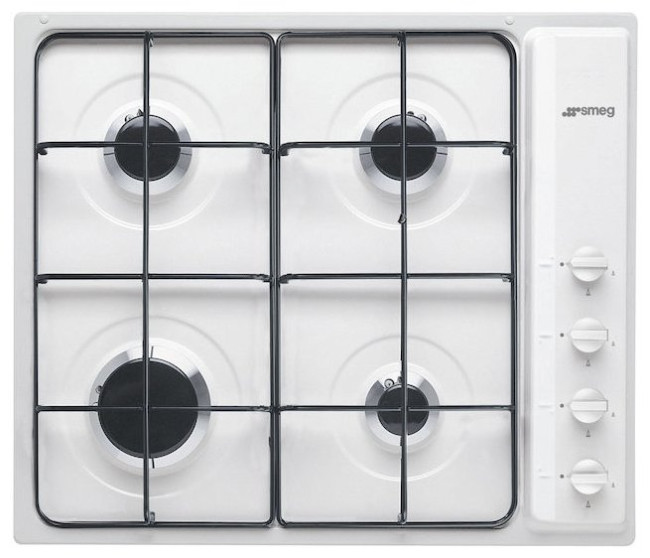 Газовая варочная панель smeg S64SB Газовая варочная панель smeg S64SB