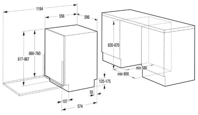 Посудомоечная машина Gorenje GV63160