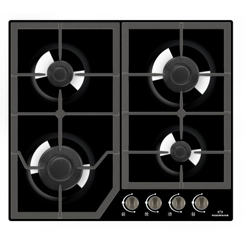 Встраиваемая газовая варочная панель Rodmans STANDART BHG 6401 D BL Встраиваемая газовая варочная панель Rodmans STANDART BHG 6401 D BL