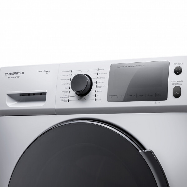 Комплект стиральная и сушильная машина Maunfeld MFWM147WH + MFDM169WH + WM-SK